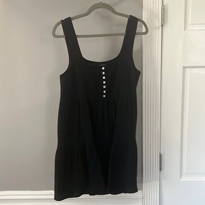 Black Urban Outfitters Babydoll Dress